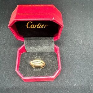 CARTIER TRINITY RING, SMALL MODEL